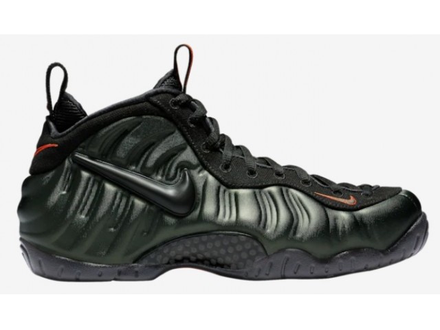 Foamposite pro sequoia black team orange on sale