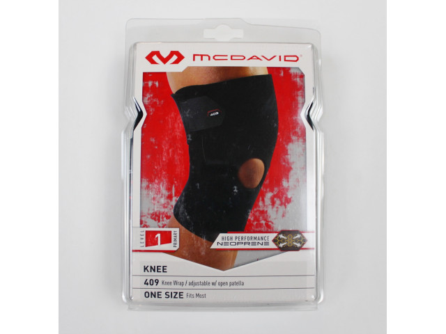 McDavid Knee Support Wrap Adjustable With Open Patella - Поддерживающий наколенник
