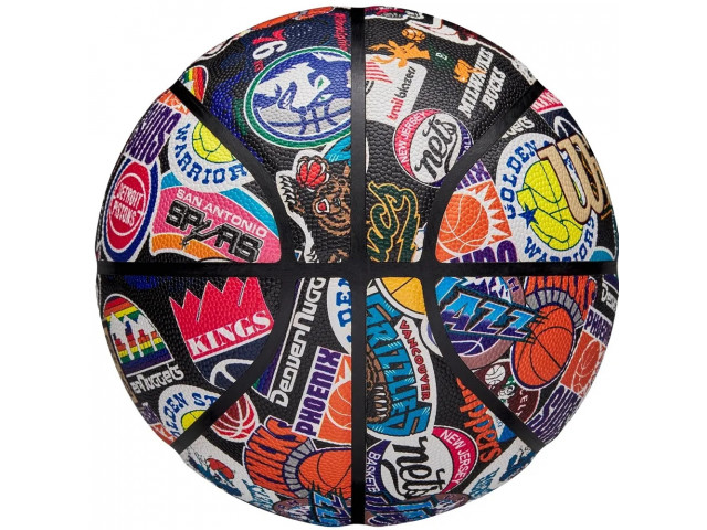 Wilson NBA All Team Retro - Універсальний Баскетбольний М'яч