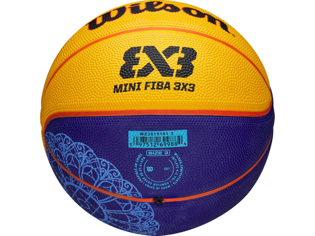 Wilson FIBA 3x3 Mini Paris 2024 - Баскетбольний Міні-М'яч