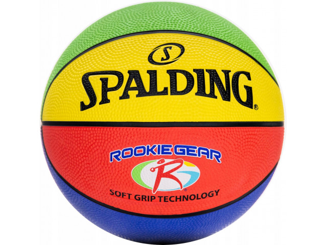 Spalding Rookie Gear Multi Color - Універсальний Баскетбольний М'яч