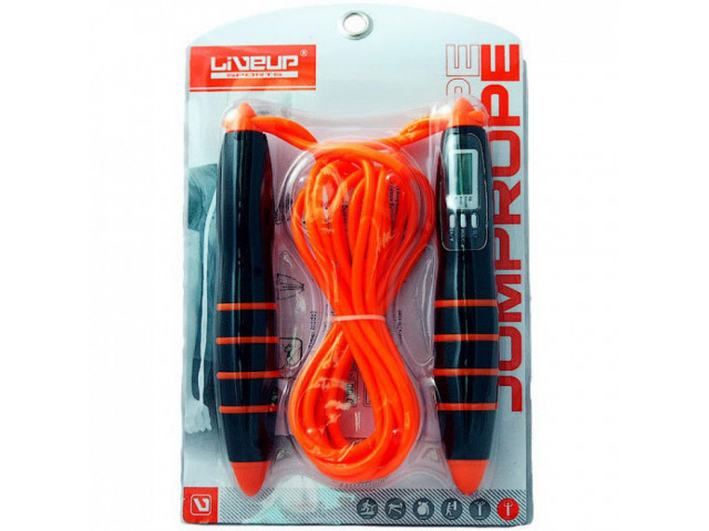 LiveUp PVC Jump Rope - Скакалка С Электронным Счетчиком