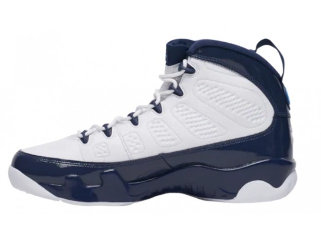 Jordan 9 store white and navy