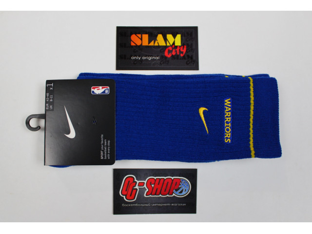  Nike Golden State Warriors Courtside NBA Crew Socks - Баскетбольные носки