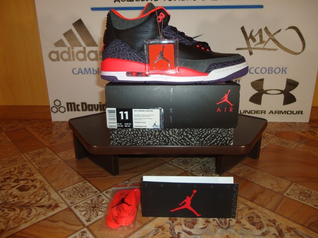 Air Jordan III(3) “Bright Crimson”
