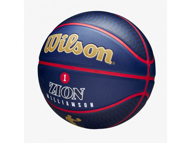 Wilson NBA Player Icon Outdoor - Универсальный Баскетбольный Мяч