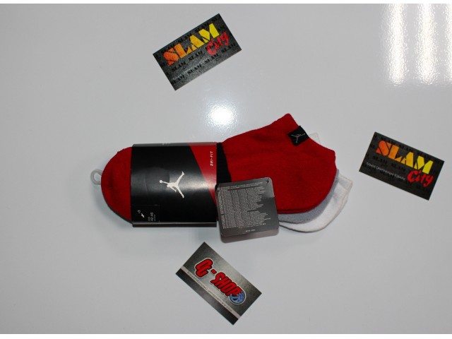 Jordan Dri-Fit No Show 3 Pack Socks - Баскетбольные носки (3 пары)