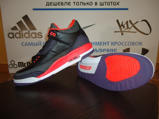 Air Jordan III(3) “Bright Crimson”