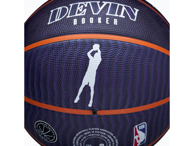 Wilson NBA Player Icon Outdoor - Универсальный Баскетбольный Мяч