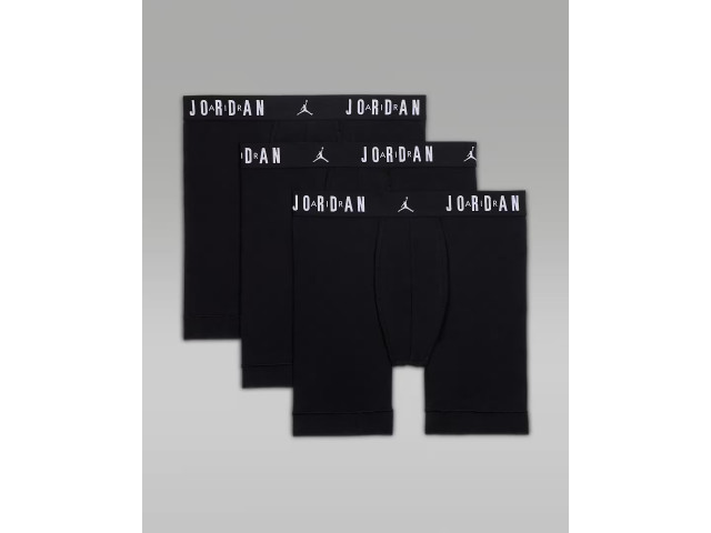 Jordan Men's Flight Cotton Core Boxer Briefs (3-Pack) - Набір Нижньої Білизни
