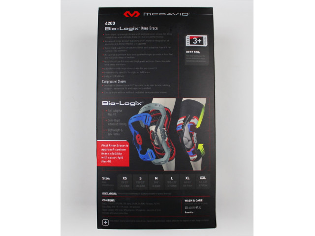 McDavid Elite Bio-Logix™ Knee Support Brace - Укрепляющий наколенник (Левый)