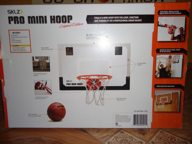 SKLZ Pro Mini Basketball Hoop - Навесное Баскетбольное Мини-Кольцо