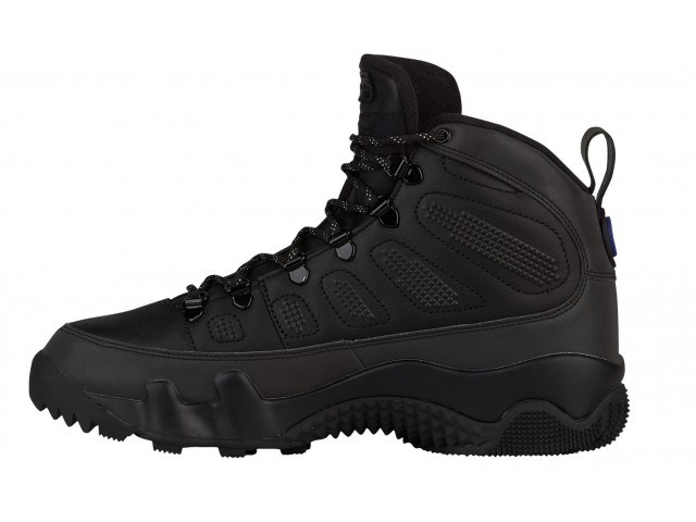 black jordan 9 boots
