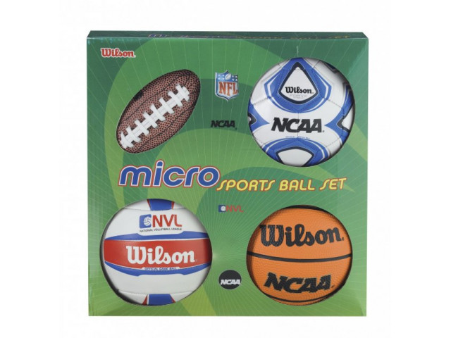 Wilson Micro sports 4ball kit - Сувенирный Набор