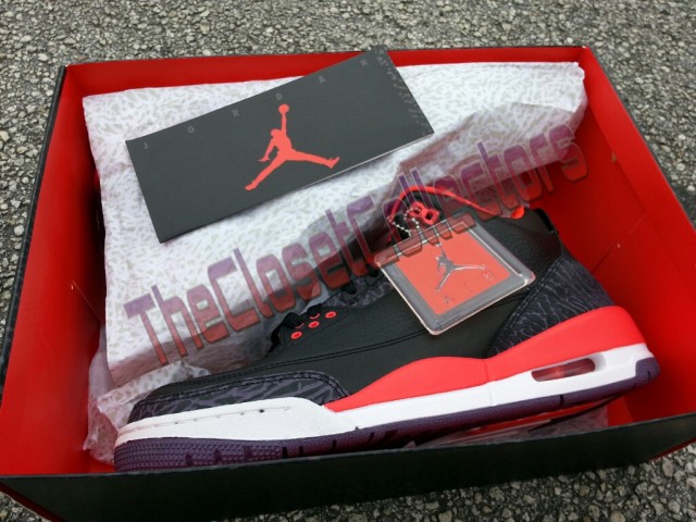 Air Jordan III(3) “Bright Crimson”
