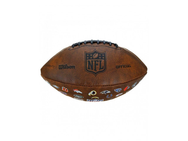 Wilson NFL Official Throwback 32 Team Logo Ball - Мяч для американского футбола