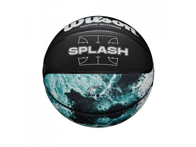 Wilson NBA Splash Pro - Універсальний Баскетбольний М'яч з Насосом