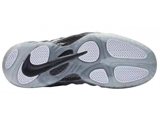 Nike air foamposite pro silver best sale