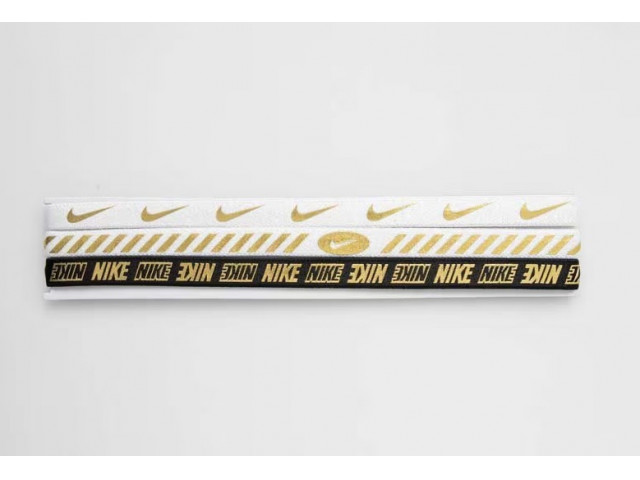 Nike Metallic Headbands 3 Pack - Гумки Для Волосся