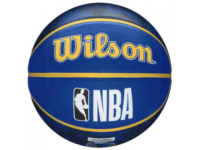 Wilson NBA Team Tribute With Ball Pump - Універсальний Баскетбольний М'яч з Насосом