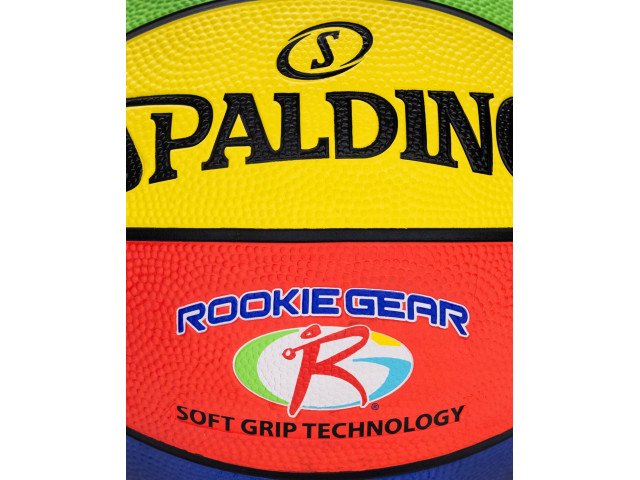 Spalding Rookie Gear Multi Color - Універсальний Баскетбольний М'яч