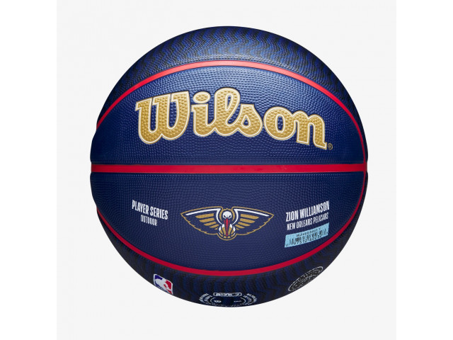 Wilson NBA Player Icon Outdoor - Универсальный Баскетбольный Мяч