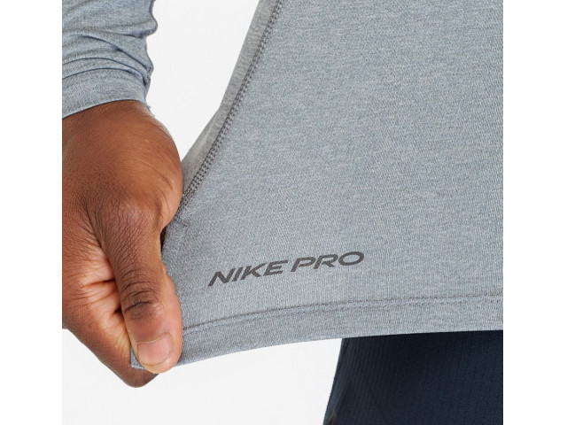 Nike PRO Top Tight LS Mock (с воротником) - Компрессионная Кофта
