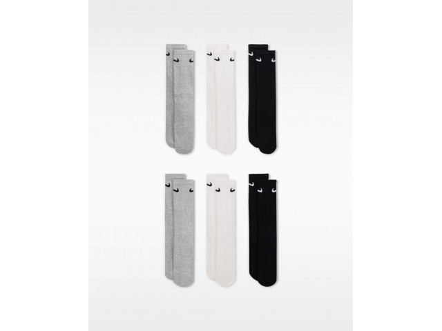 Nike Everyday Cushion Crew 6-pack - Спортивные Носки