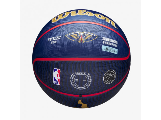 Wilson NBA Player Icon Outdoor - Универсальный Баскетбольный Мяч