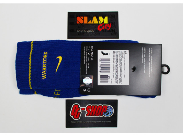  Nike Golden State Warriors Courtside NBA Crew Socks - Баскетбольные носки
