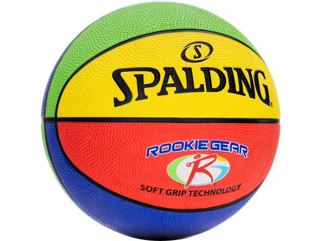 Spalding Rookie Gear Multi Color - Універсальний Баскетбольний М'яч