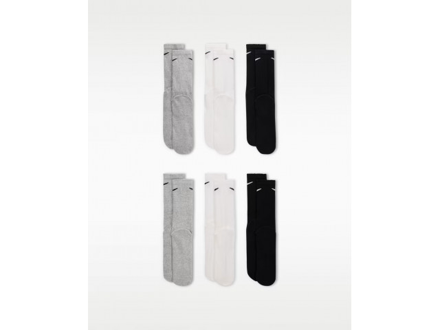 Nike Everyday Cushion Crew 6-pack - Спортивные Носки