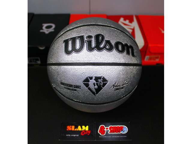 Wilson NBA 75TH Platinum Edition - Баскетбольний М'яч