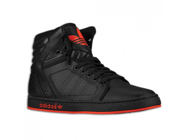 adidas Originals Adi High EXT [Black/Black/Vivid Red]