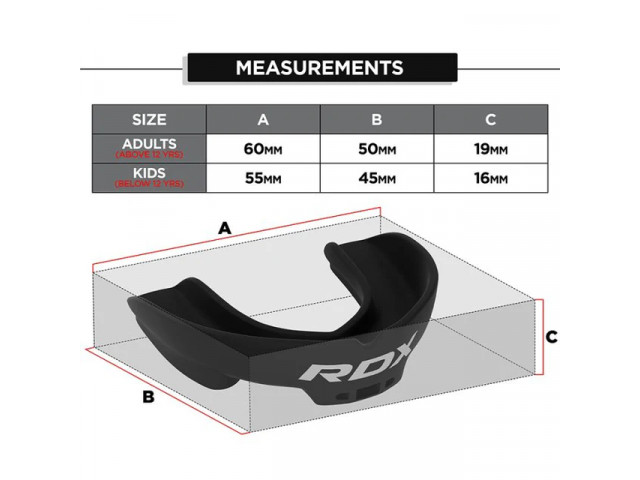 RDX 3w Mouth Guard - Спортивна Капа