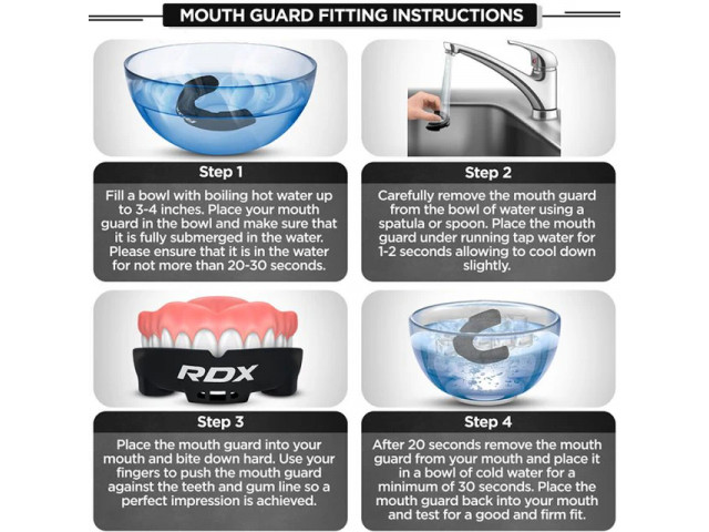 RDX 3w Mouth Guard - Спортивна Капа