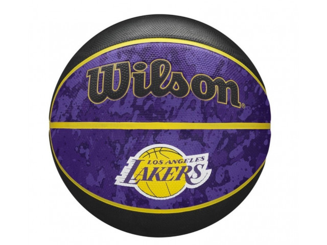 Wilson NBA Team Tribute With Ball Pump - Універсальний Баскетбольний М'яч з Насосом