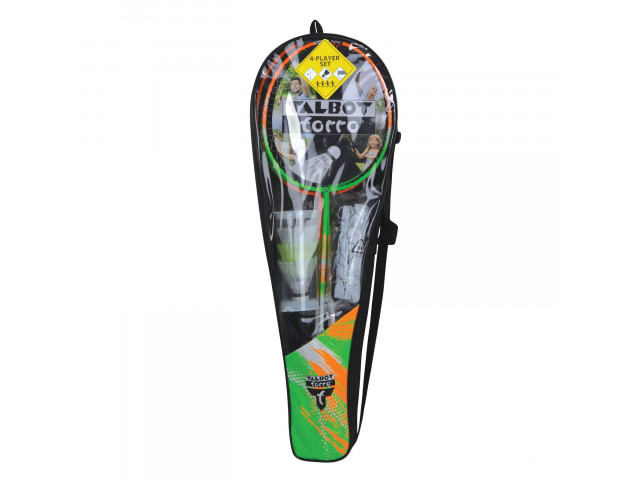 Talbot Torro Badminton Set 4 Attacker Plus - Набір Для Бадмінтону