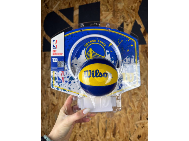 Wilson NBA Team Mini Hoop - Навісне баскетбольне міні-кільце 