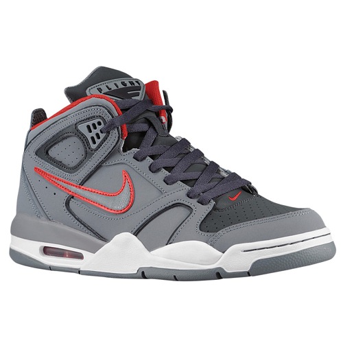 NIKE AIR FLIGHT FALCON 97204 062 Anthracite Gym Red White Cool Grey