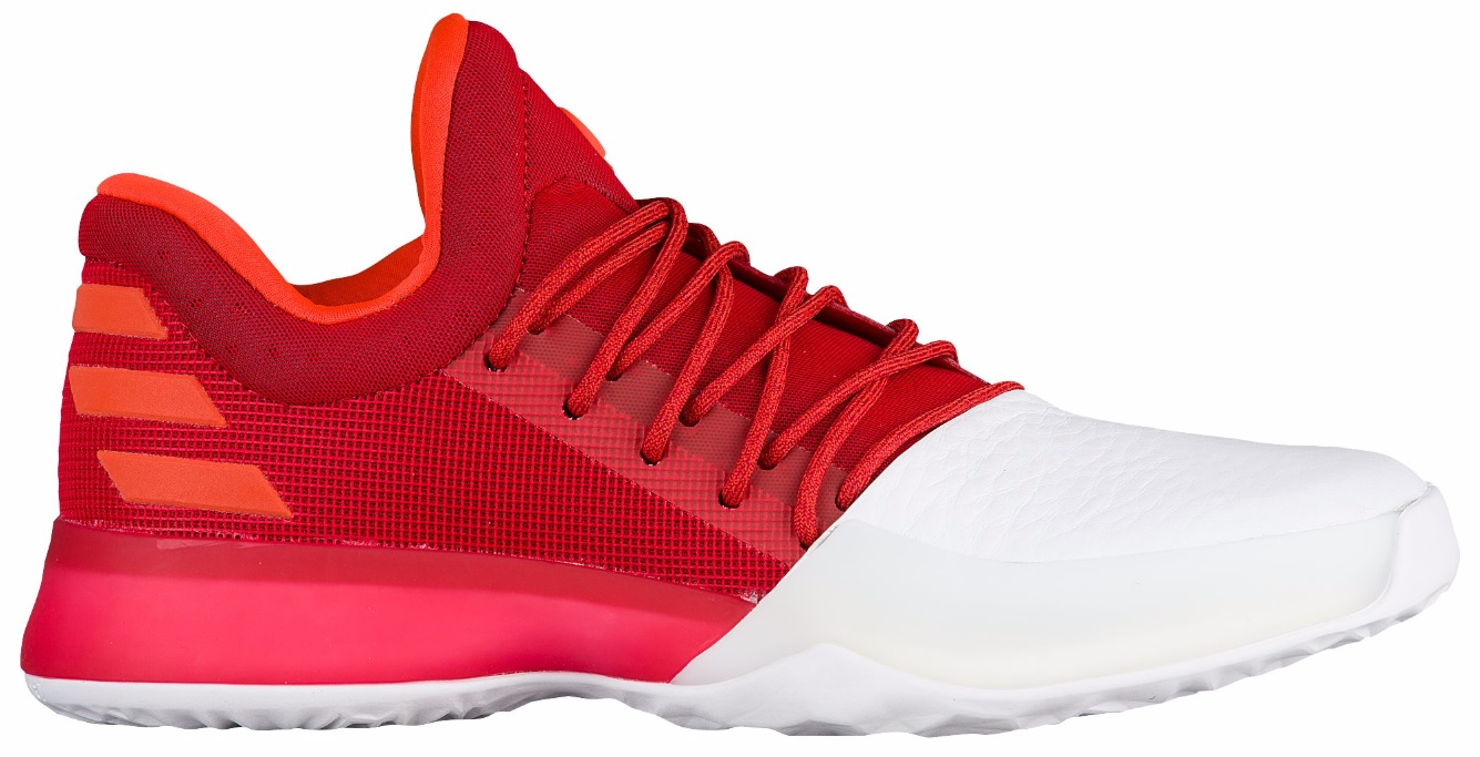 ADIDAS HARDEN VOLUME 1 BW0547 James Harden White Cardinal